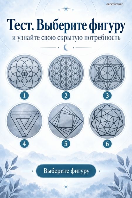 Тест. Выберите фигуру