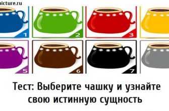 Выберите чашку и узнайте свою истинную сущность, тест на личность, личностный тест, тест картинка,