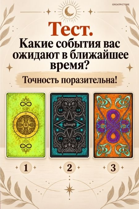Тест. Какие события вас ожидают в ближайшее время
