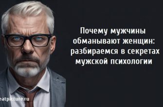 Почему мужчины обманывают женщин: разбираемся в секретах мужской психологии