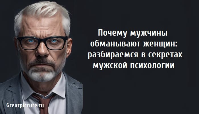 Почему мужчины обманывают женщин: разбираемся в секретах мужской психологии