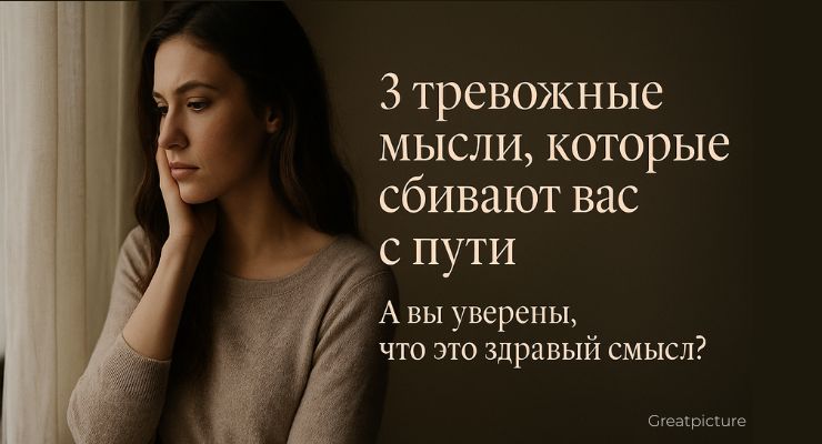 Задумчивая женщина в окне, отражающая тревожные мысли.