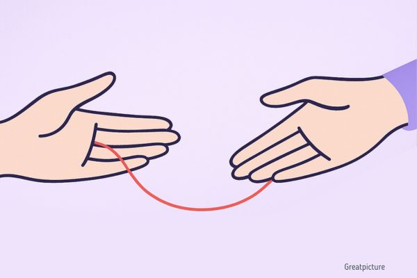 Символическая схема «моста» связи: ритм, детали, время.