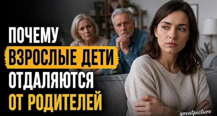Почему взрослые дети отдаляются от родителей