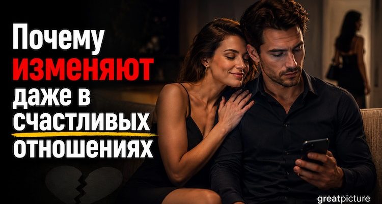 Почему изменяют даже в счастливых отношениях