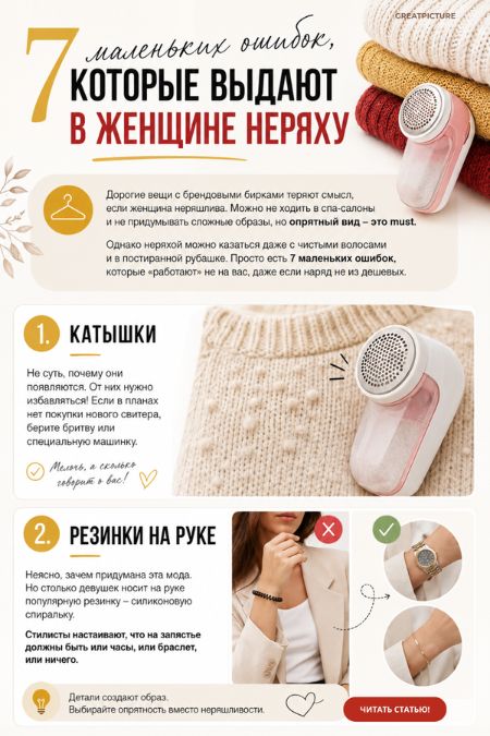 7 маленьких ошибок