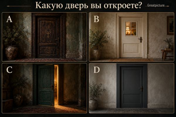 Четыре разные двери