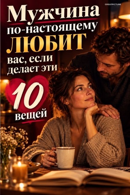 Мужчина по-настоящему любит вас, если делает эти 10 вещей