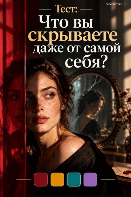 Тест: Что вы скрываете даже от самой себя?
