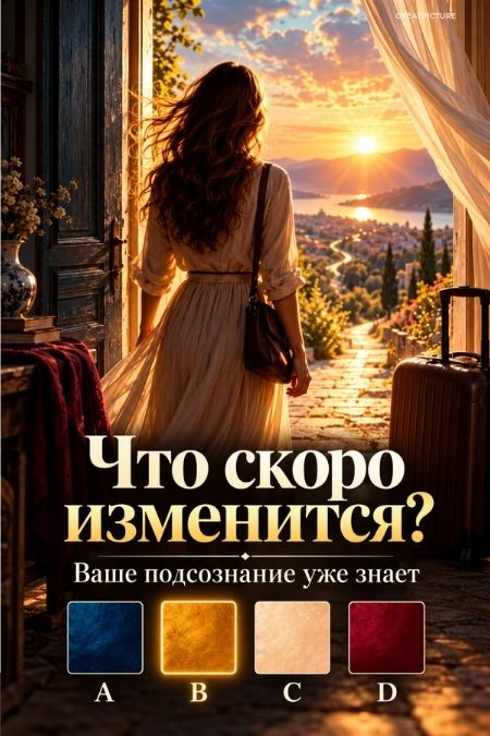 Тест: Ваше подсознание знает, что скоро изменится