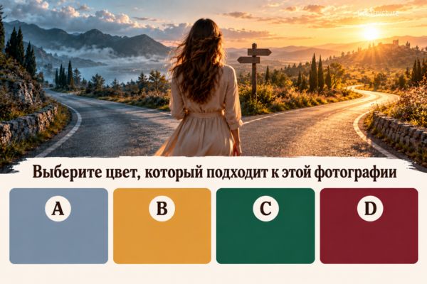 Женщина на перекрёстке дорог